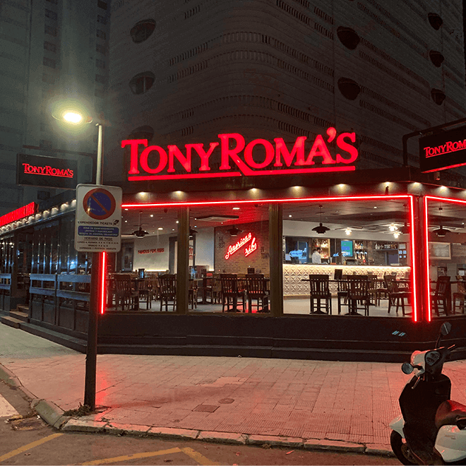 TONY ROMA'S | Benidorm, Alicante