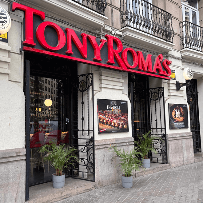 TONY ROMA'S | Plaza Cánovas