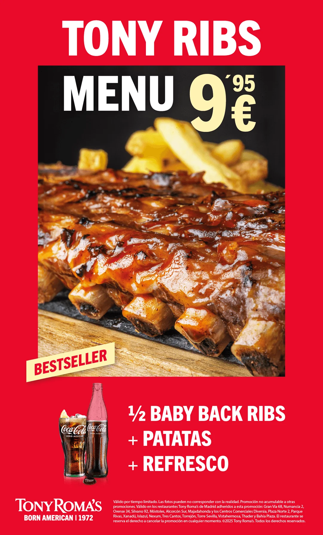 PROMOCIÓN: TONY RIBS